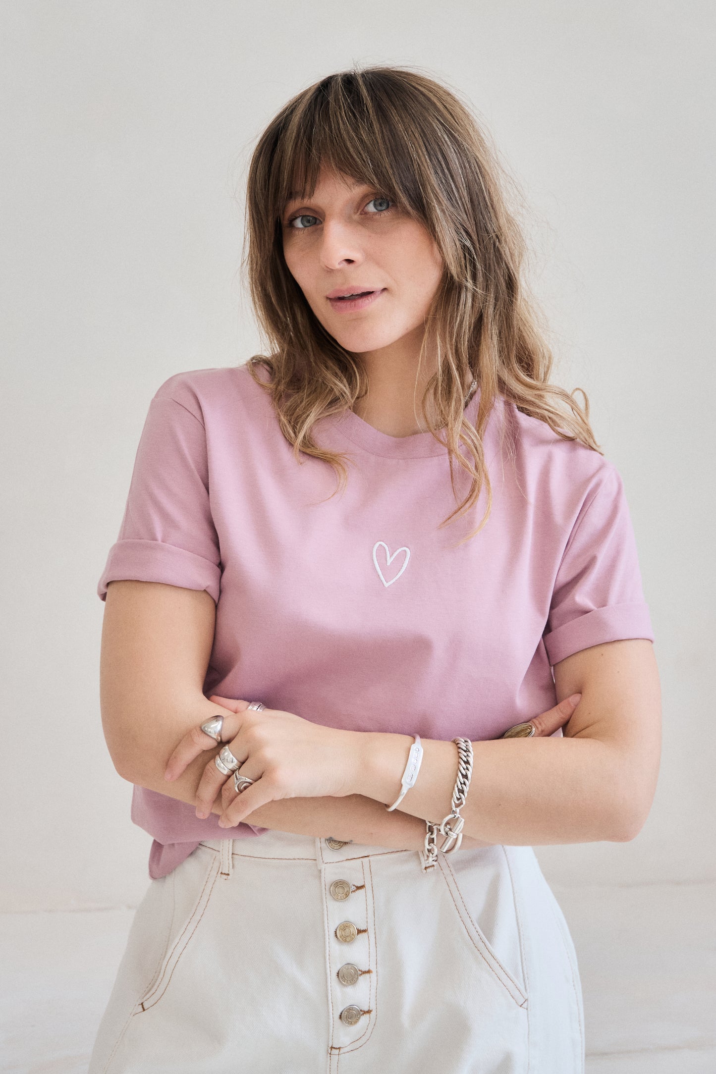 O&F Be Tee - Lilac