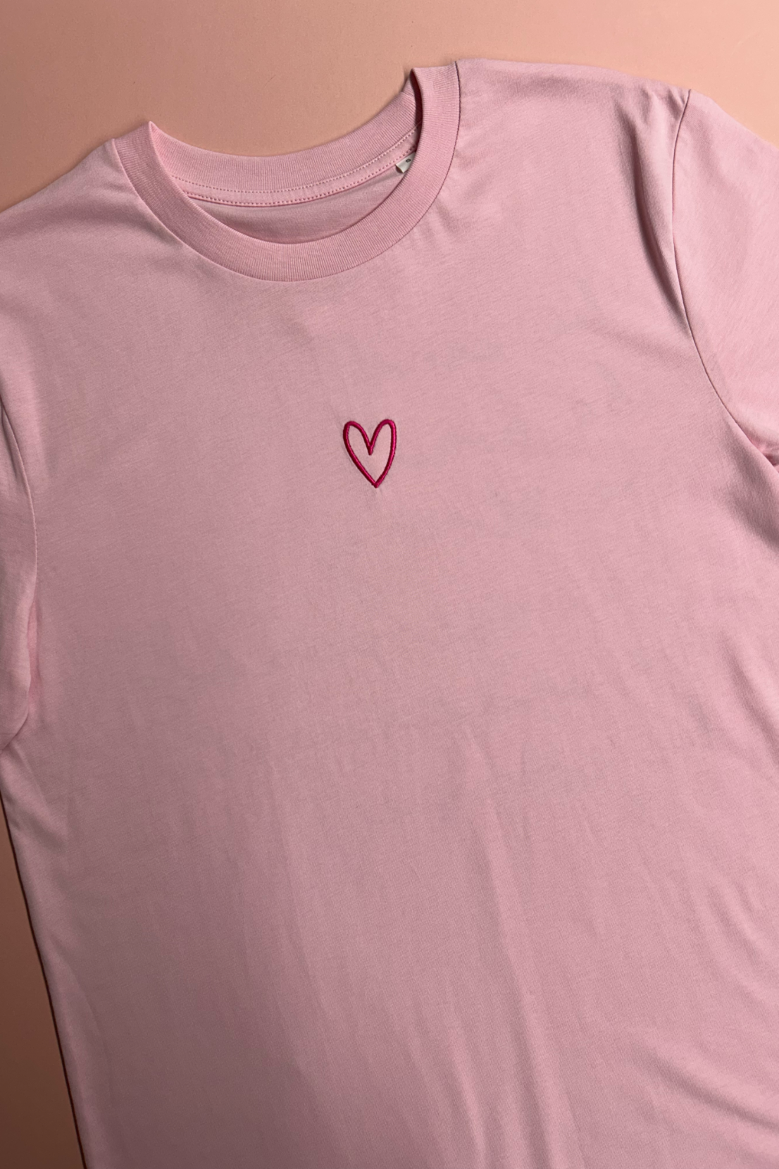 Sample: BE Tee - Pink - Small