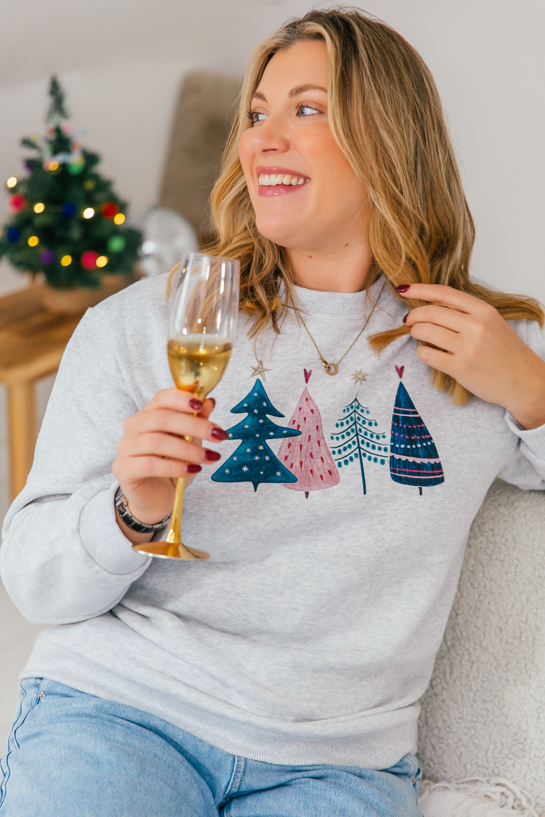 O F Christmas Tree Sweatshirt