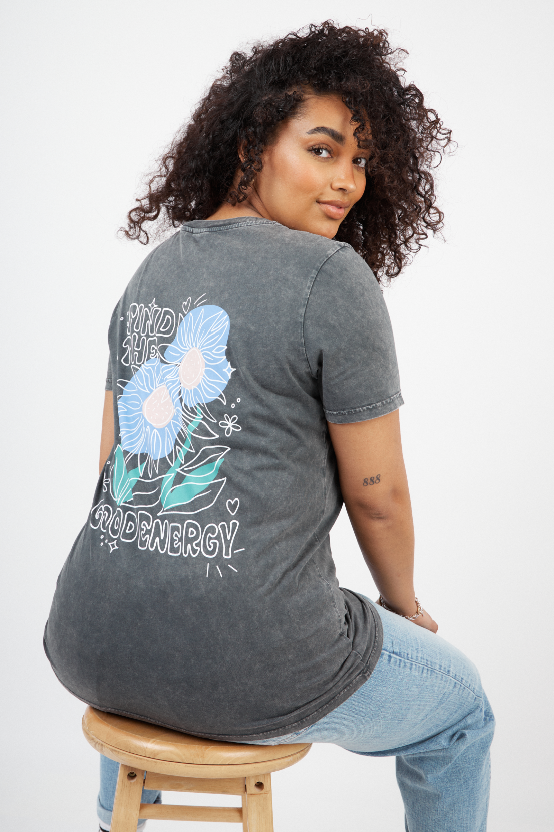 O&F Find The Good Energy Tee