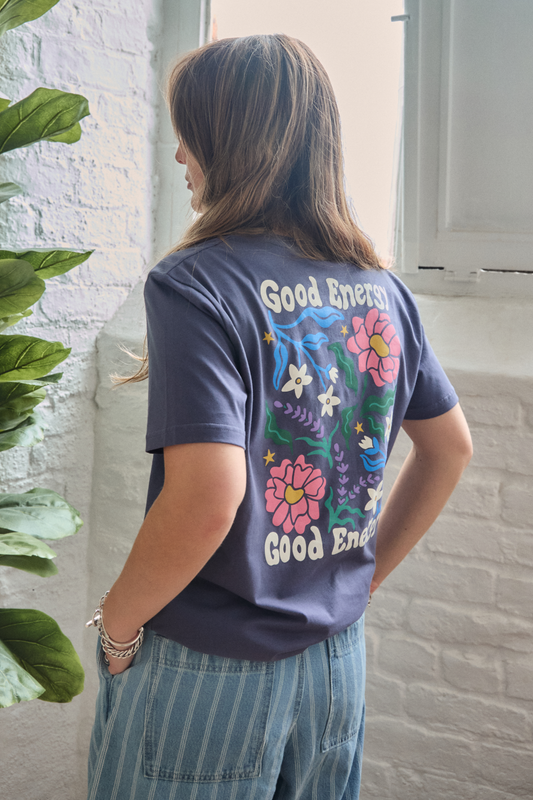 O&F Good Energy Tee - Navy