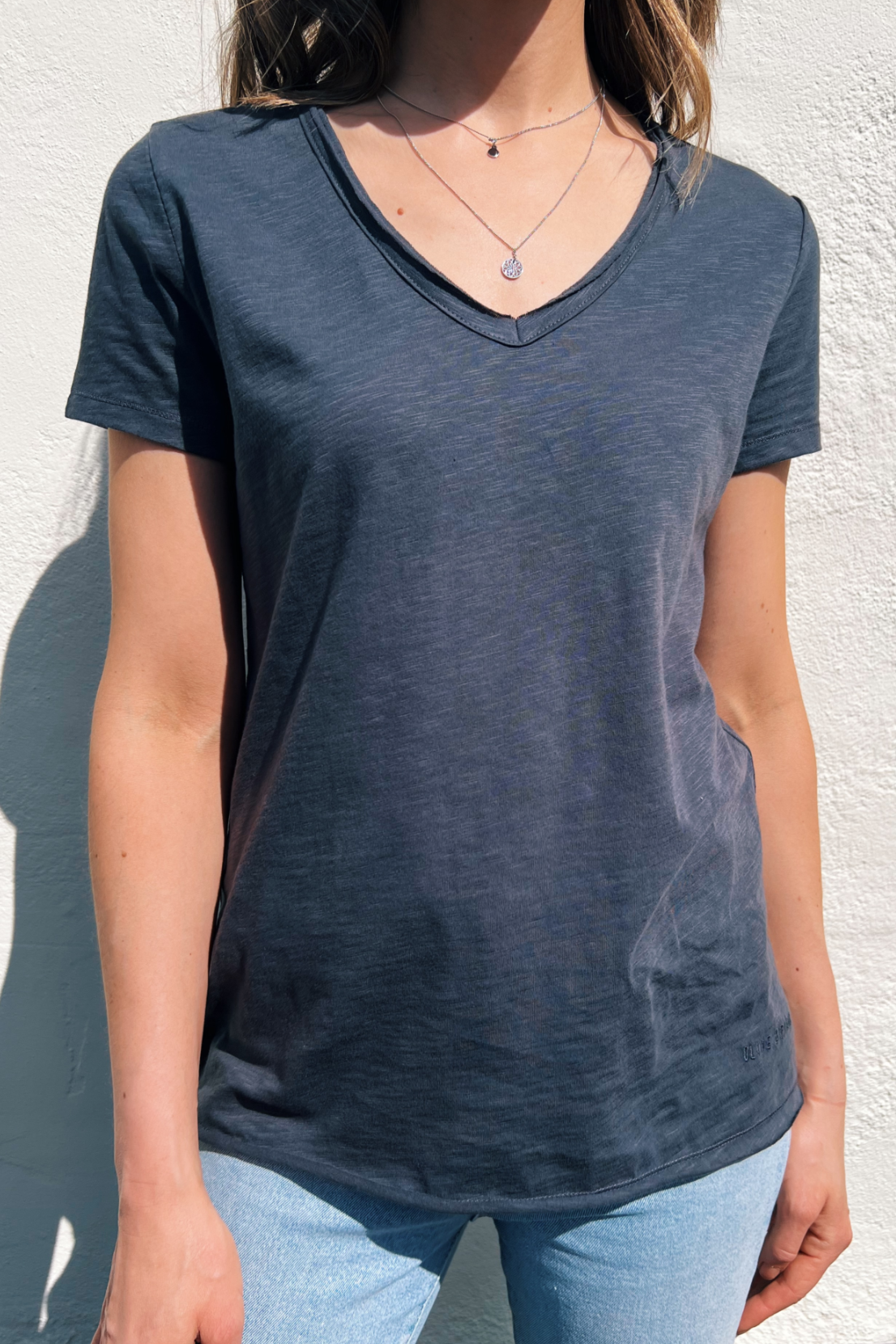 O&F You Are Magic - Charcoal V Neck Tee