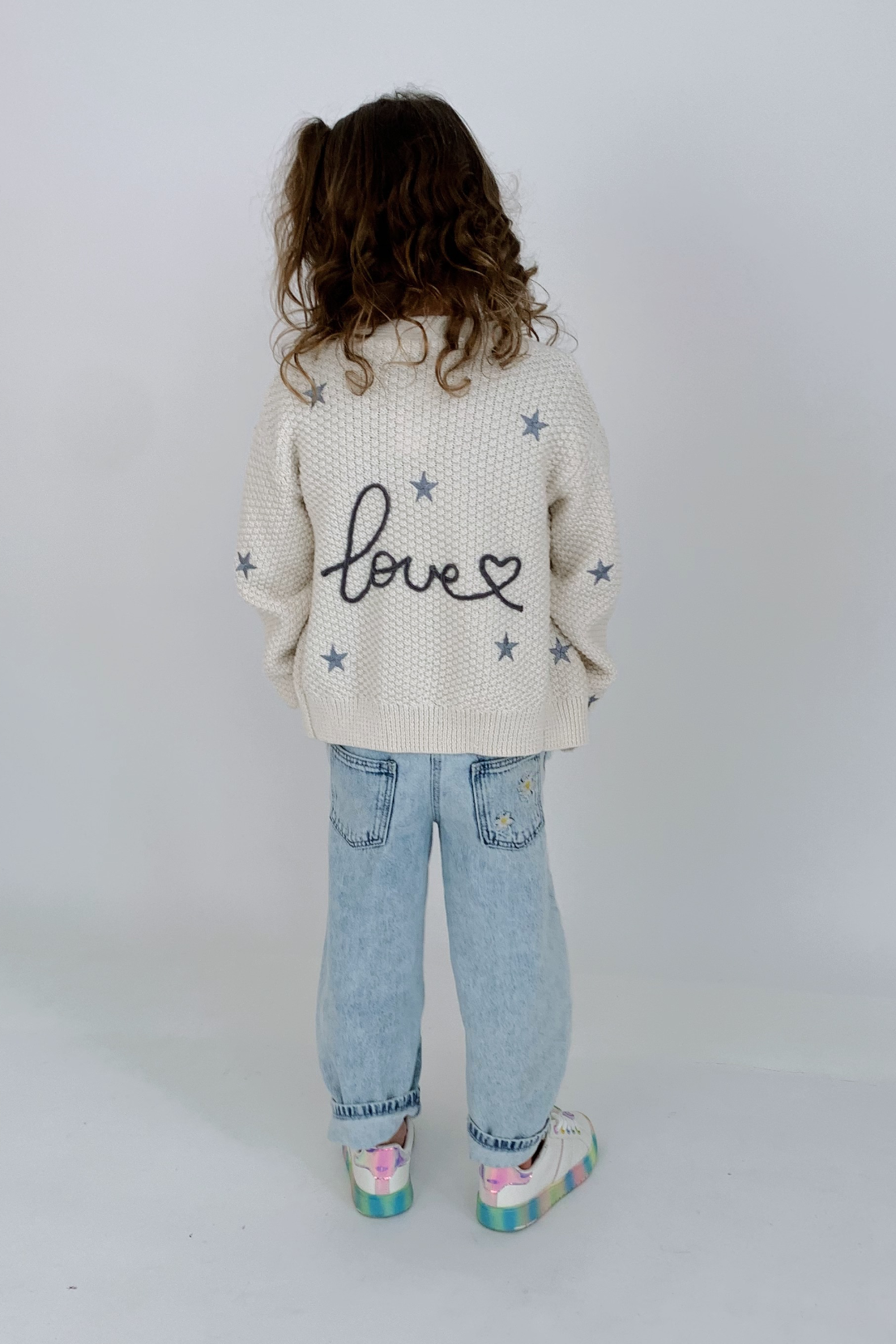 Kids Love Cardigan - Cream