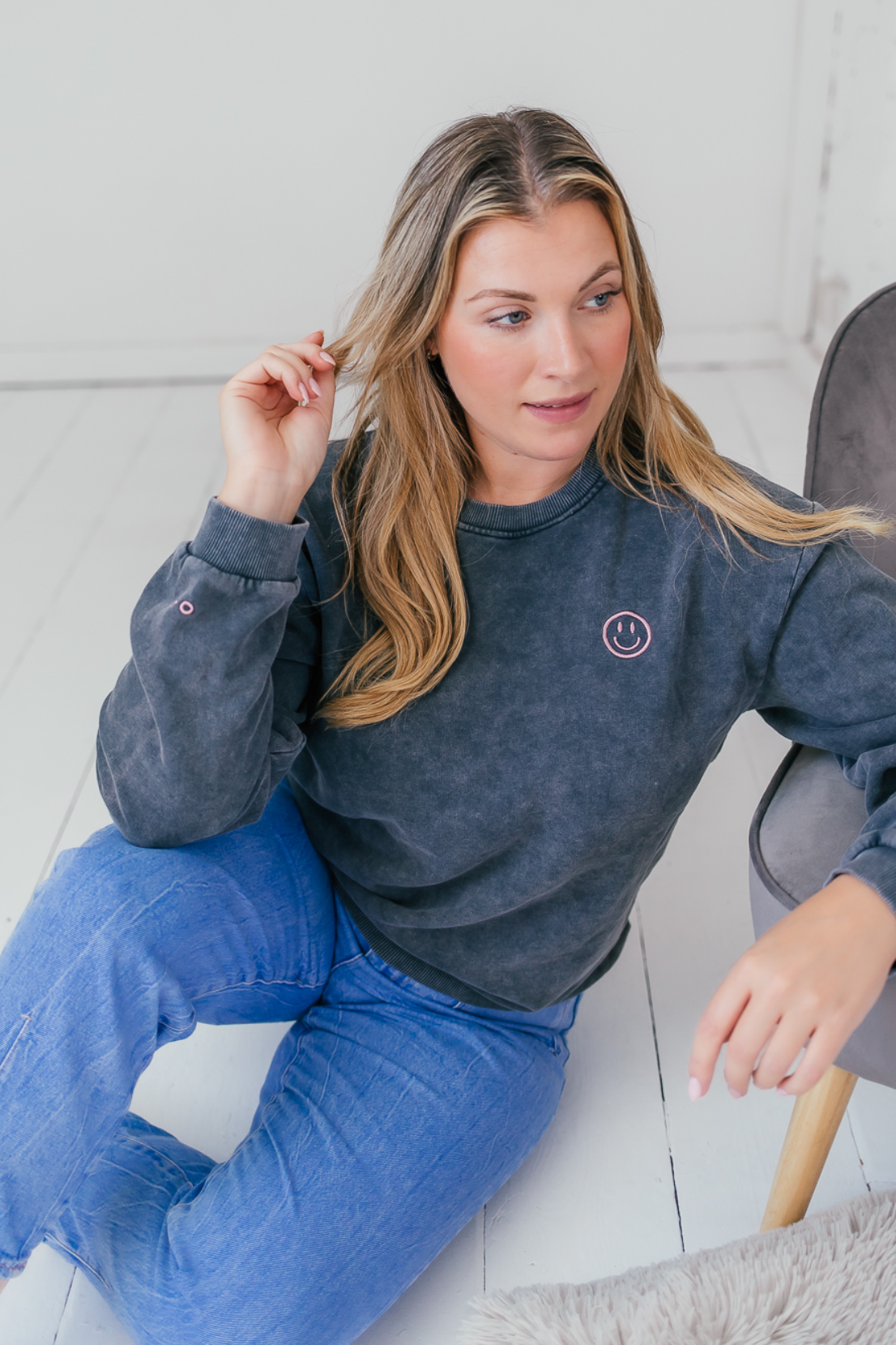 O&F Love Makes The World Go Round Sweatshirt