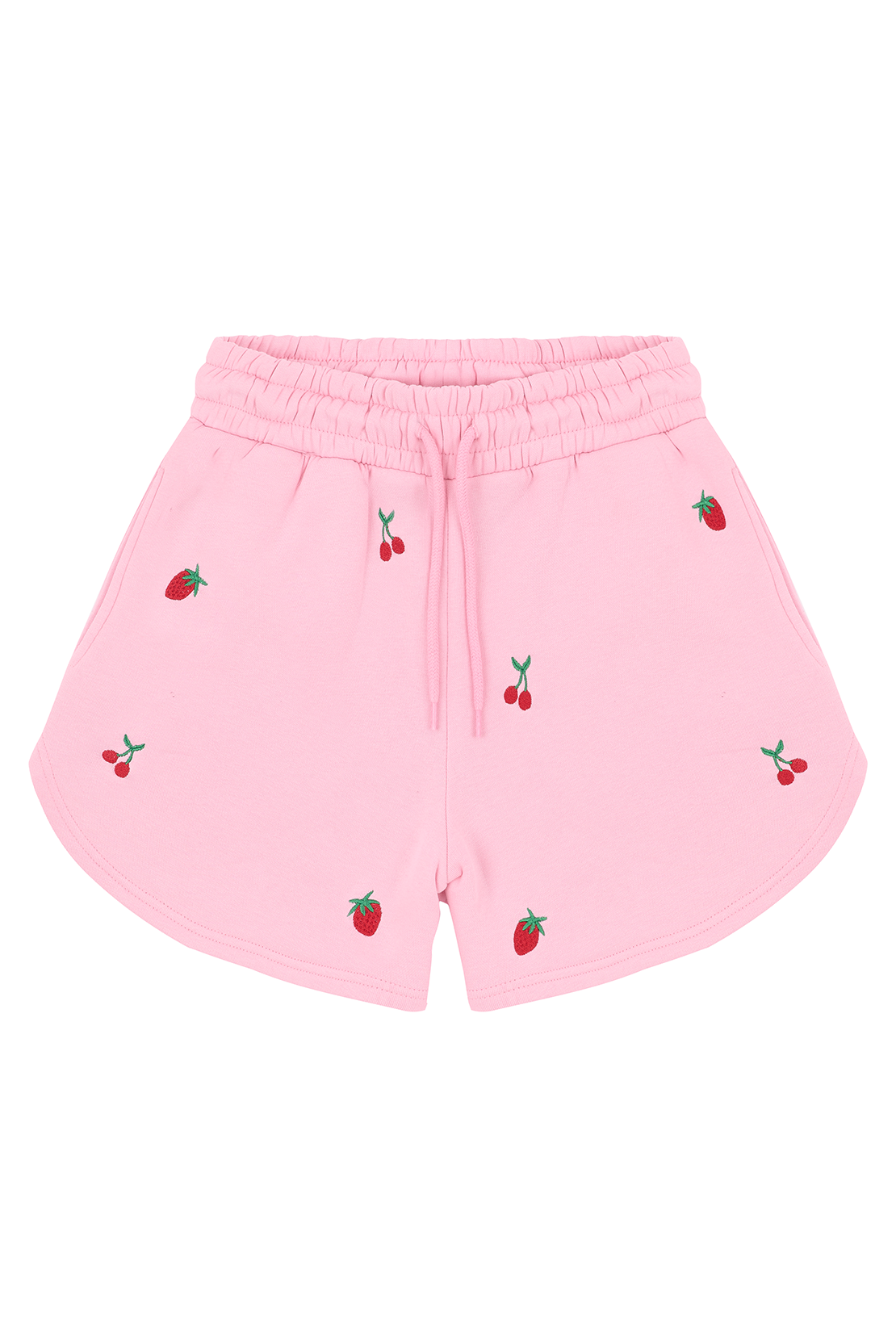 Sample - Fruit Embroidered Shorts - 2XL