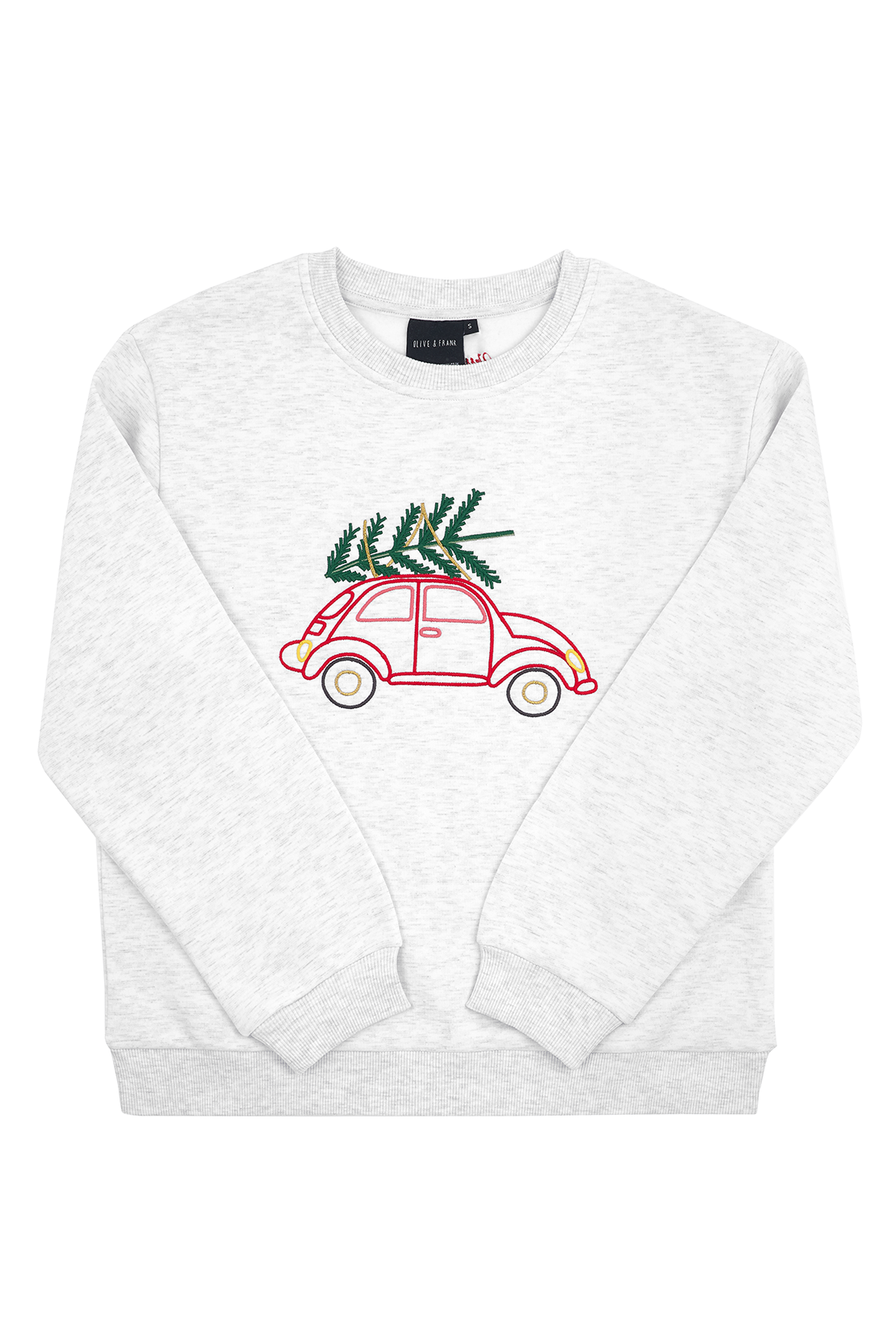 Pre-Loved: Christmas Car Sweatshirt - Small