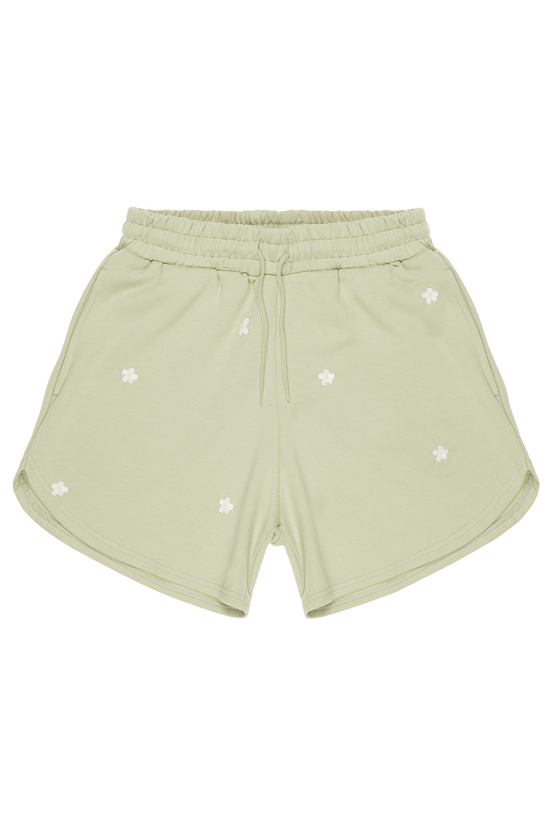 Sample: Daisy Embroidered Shorts - XS