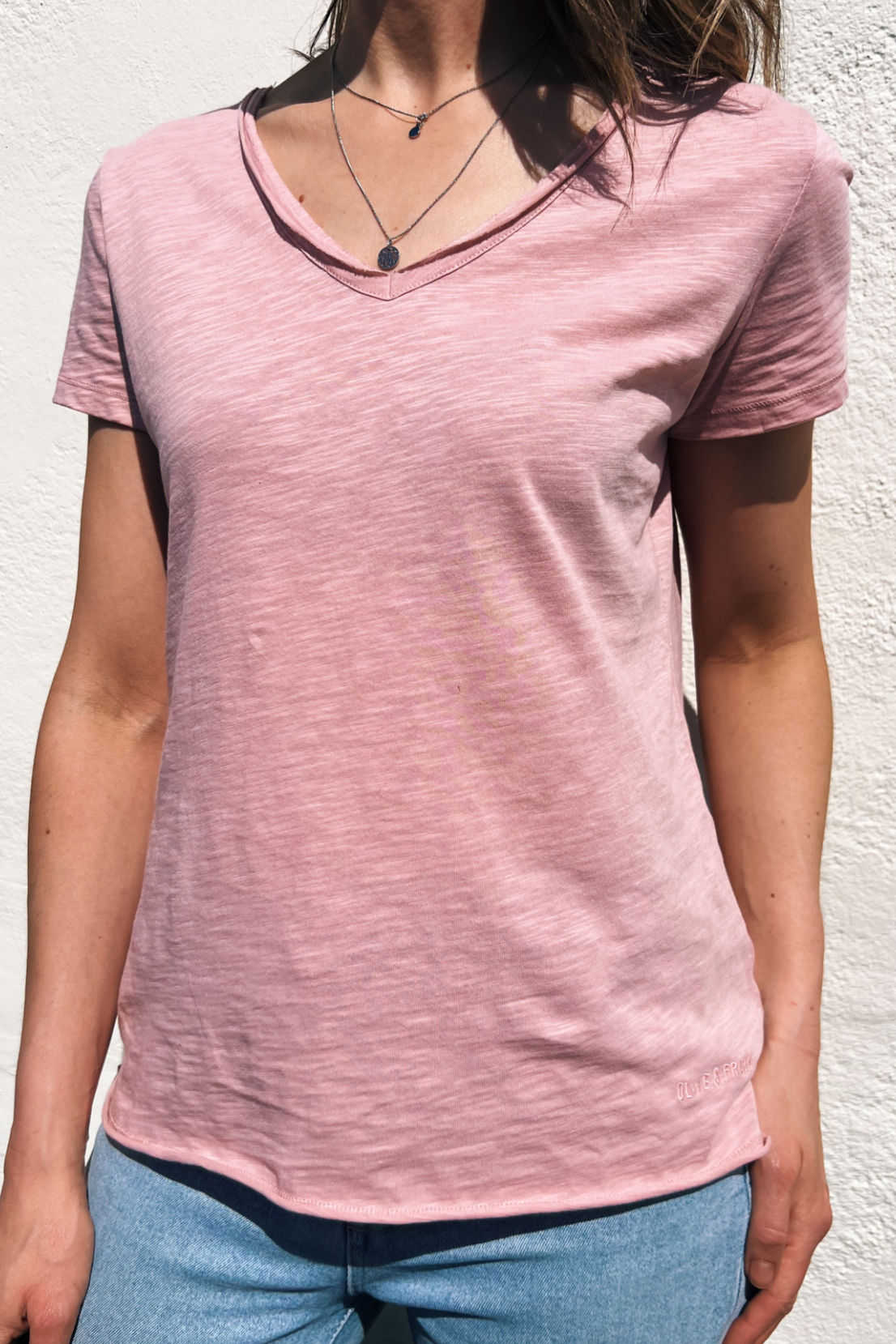 O&F You Are Magic - Pink V Neck Tee