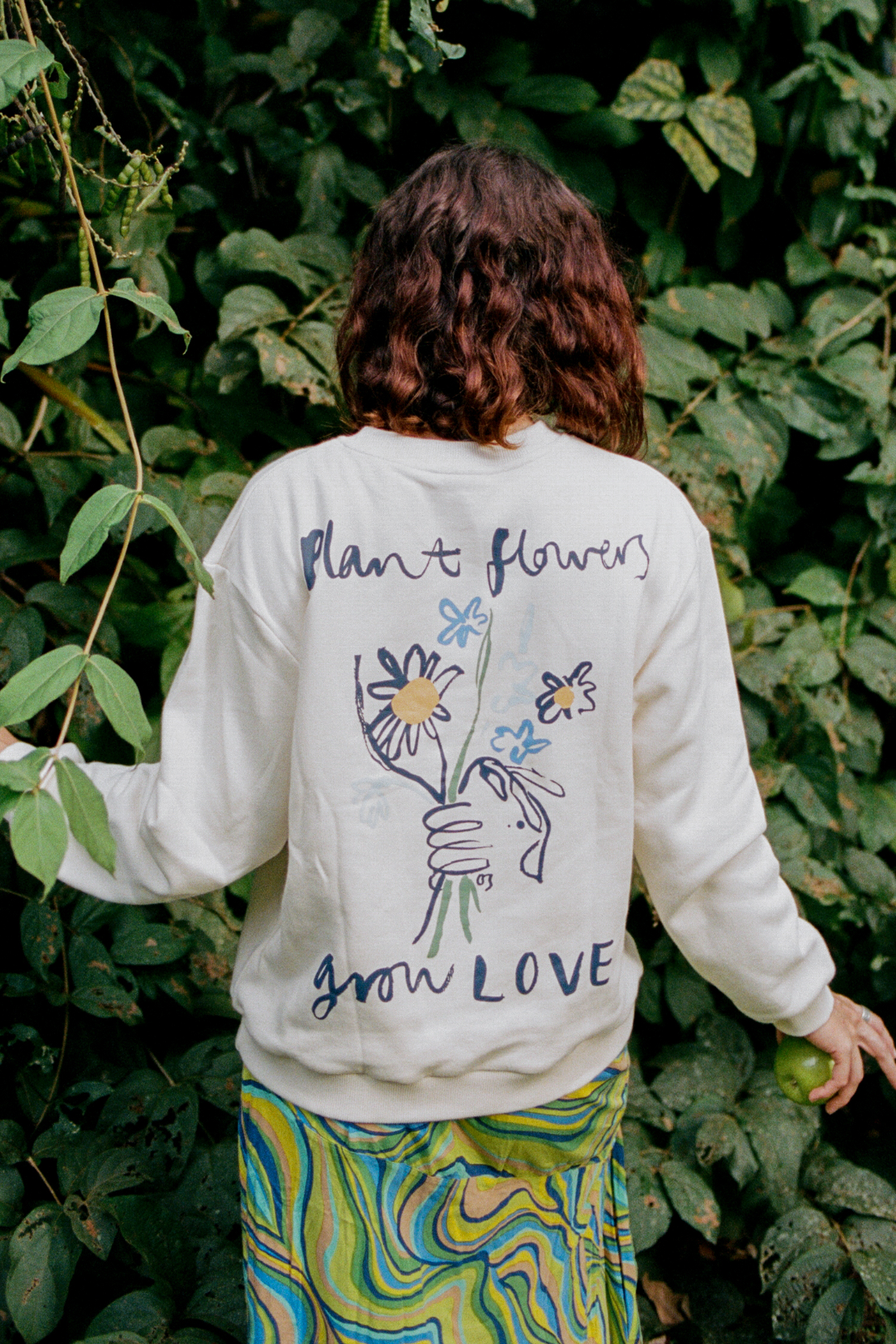 O&F Plant Flowers Grow Love Sweatshirt