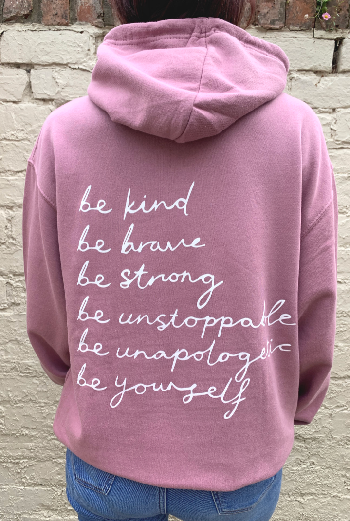 Pre Loved: BE Hoodie - Lilac - Large