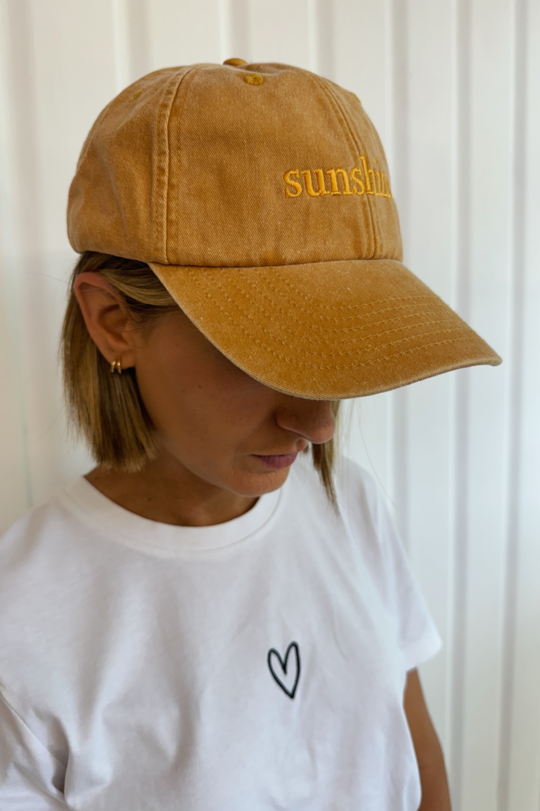 Sunshine Embroidered Cap