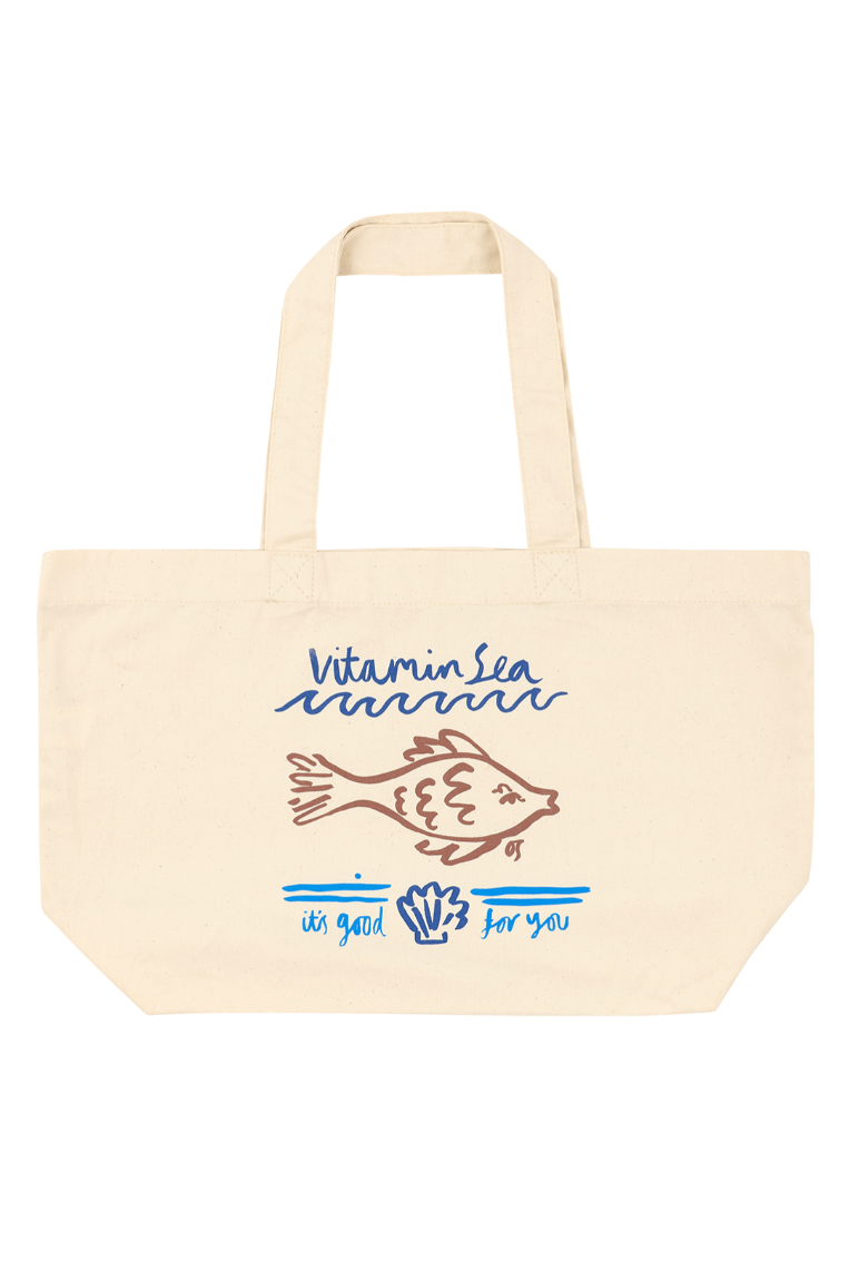 Sample: Vitamin Sea Tote Bag