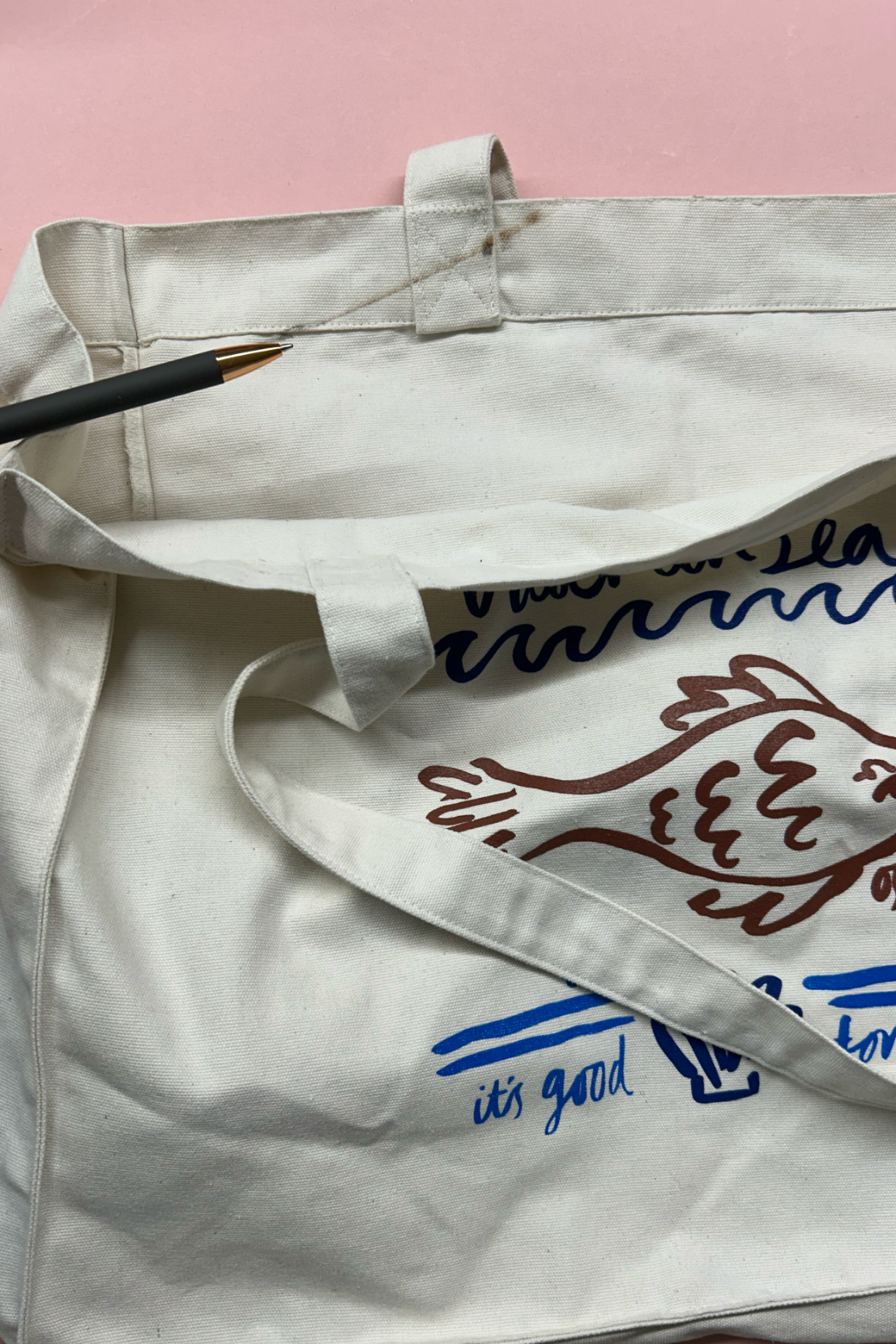 Sample: Vitamin Sea Tote Bag
