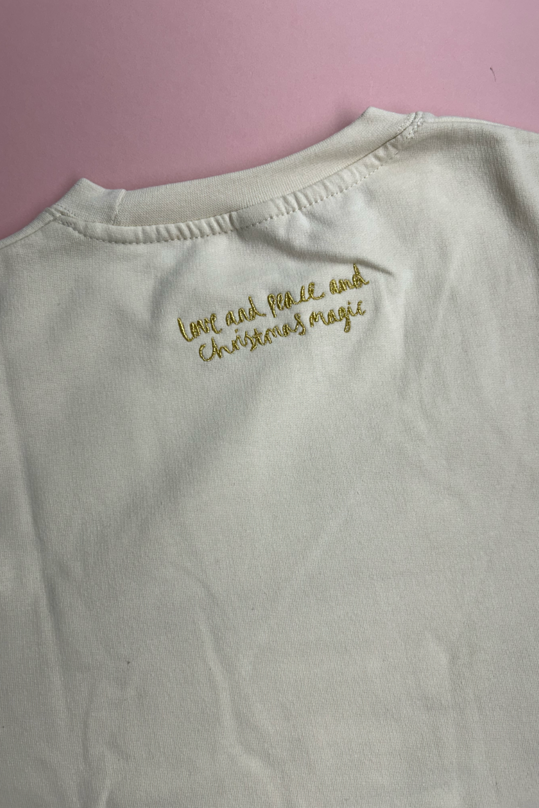 Sample: Festive Tree Print Sweatshirt - Small