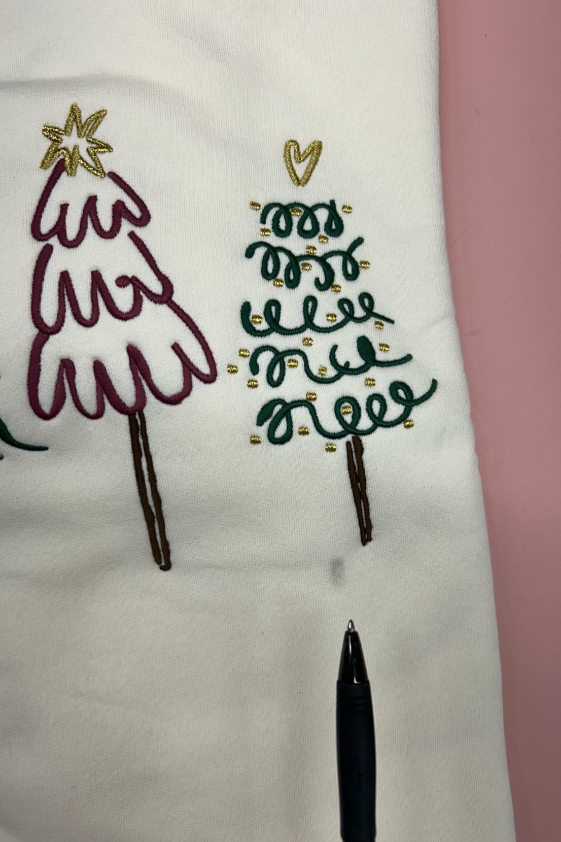 Faulty: Festive Tree Sweatshirt - Medium