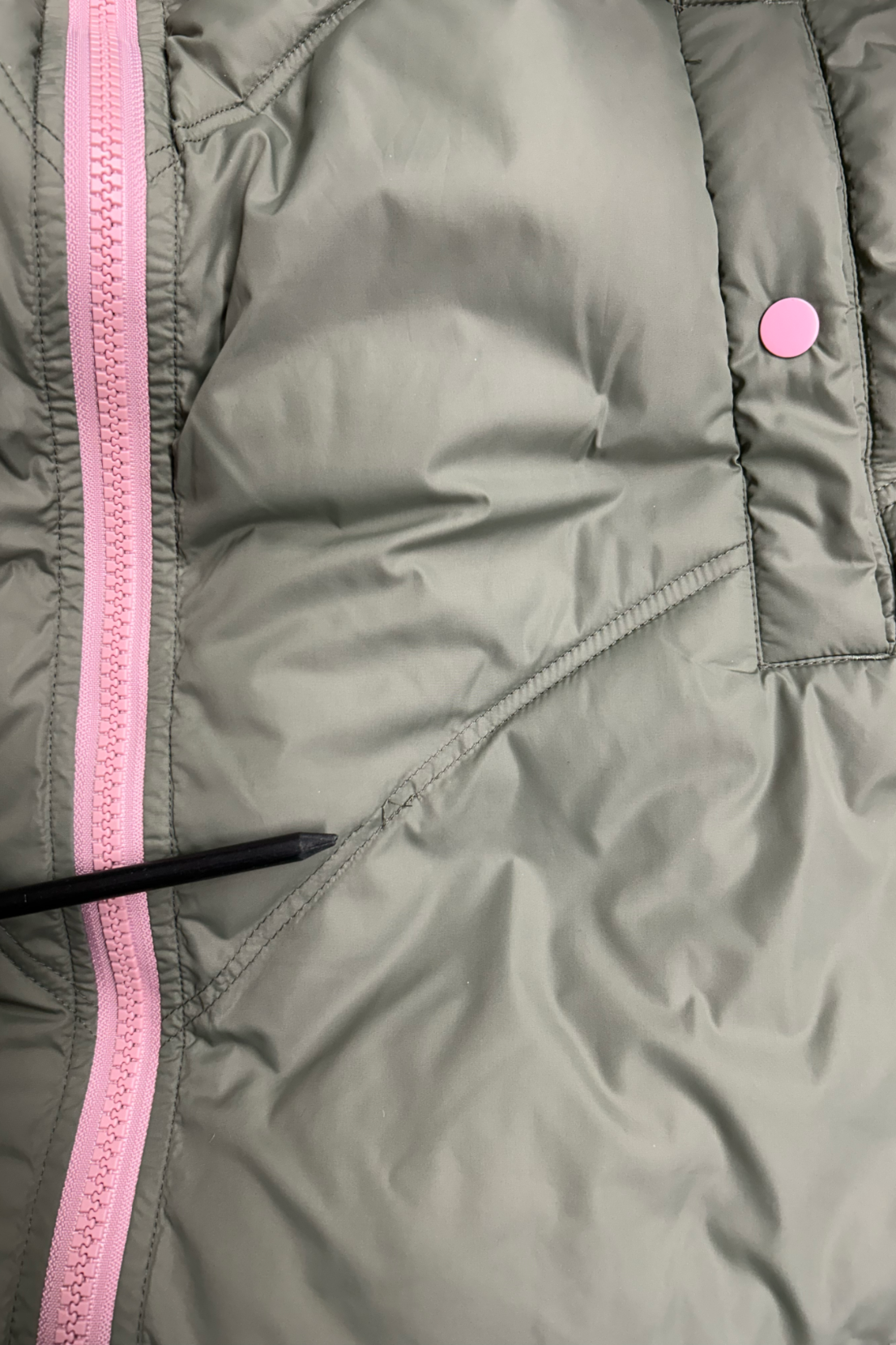 Faulty: Long Line Puffer Coat - Small