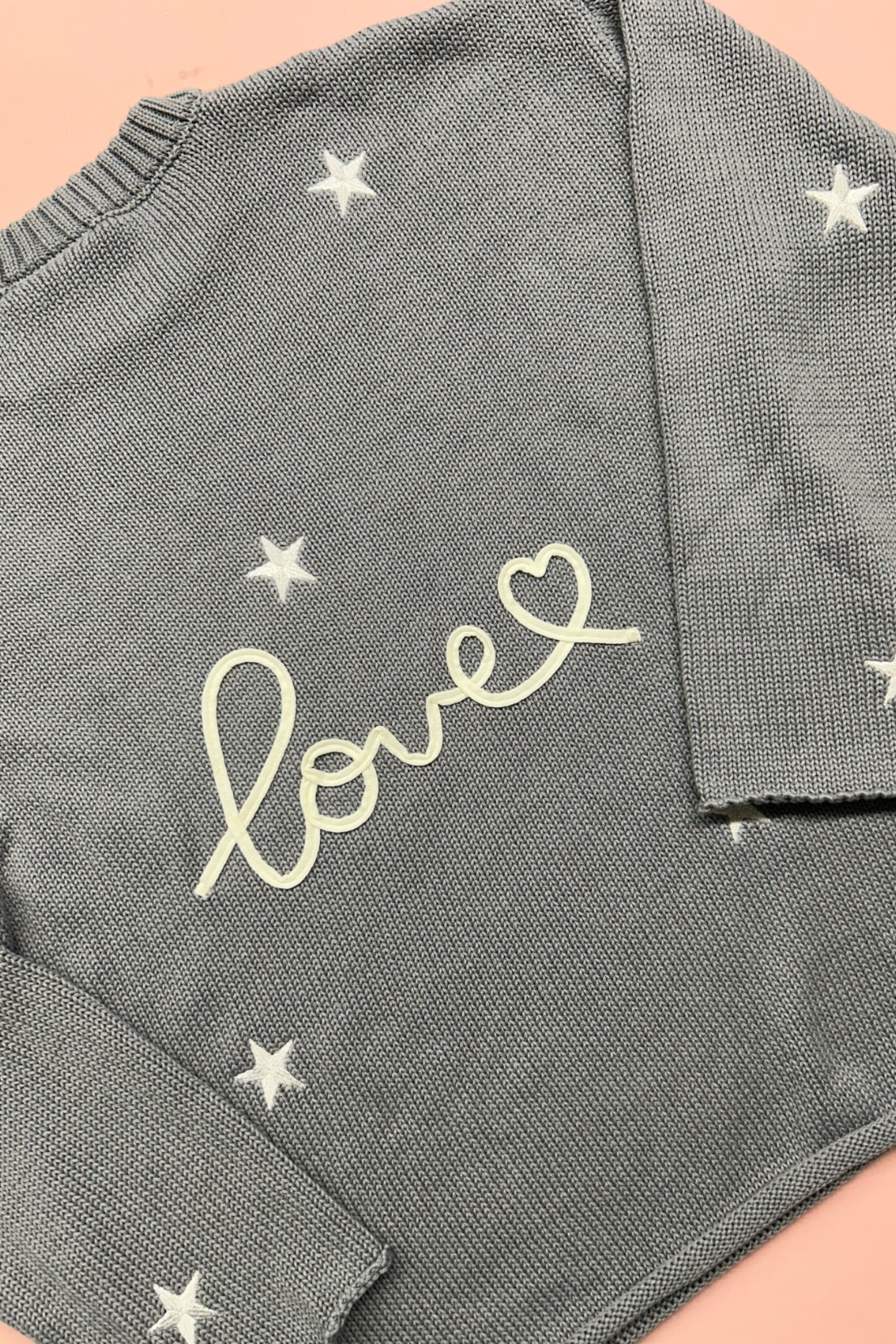 Sample: Love Jumper - XS - Love on Back