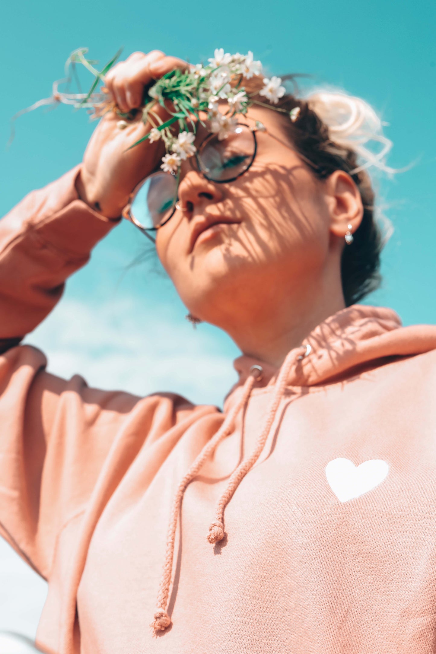 Sample: Love Hoodie - Dusty Pink - XS