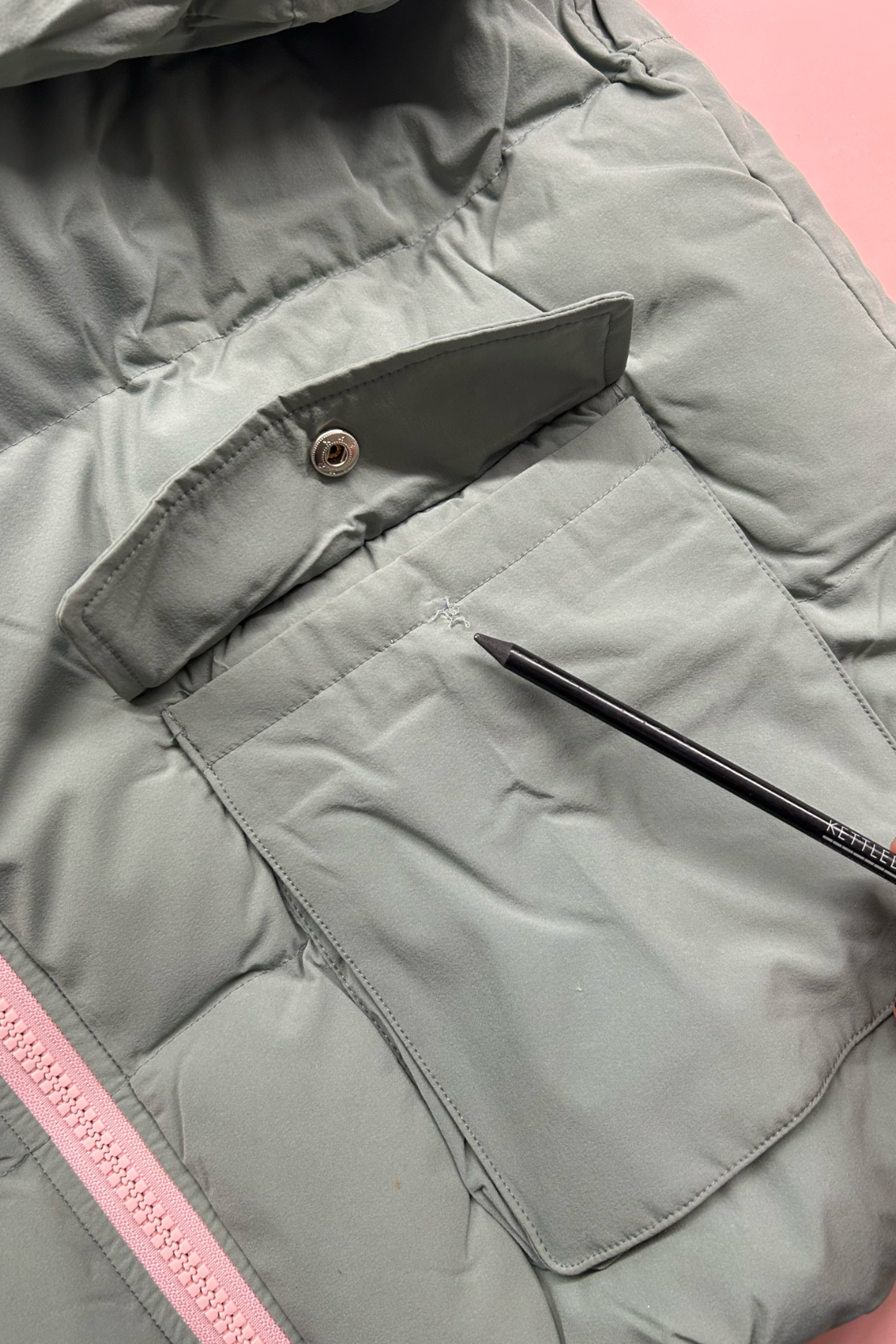 Faulty: Sage Puffer Coat - XL
