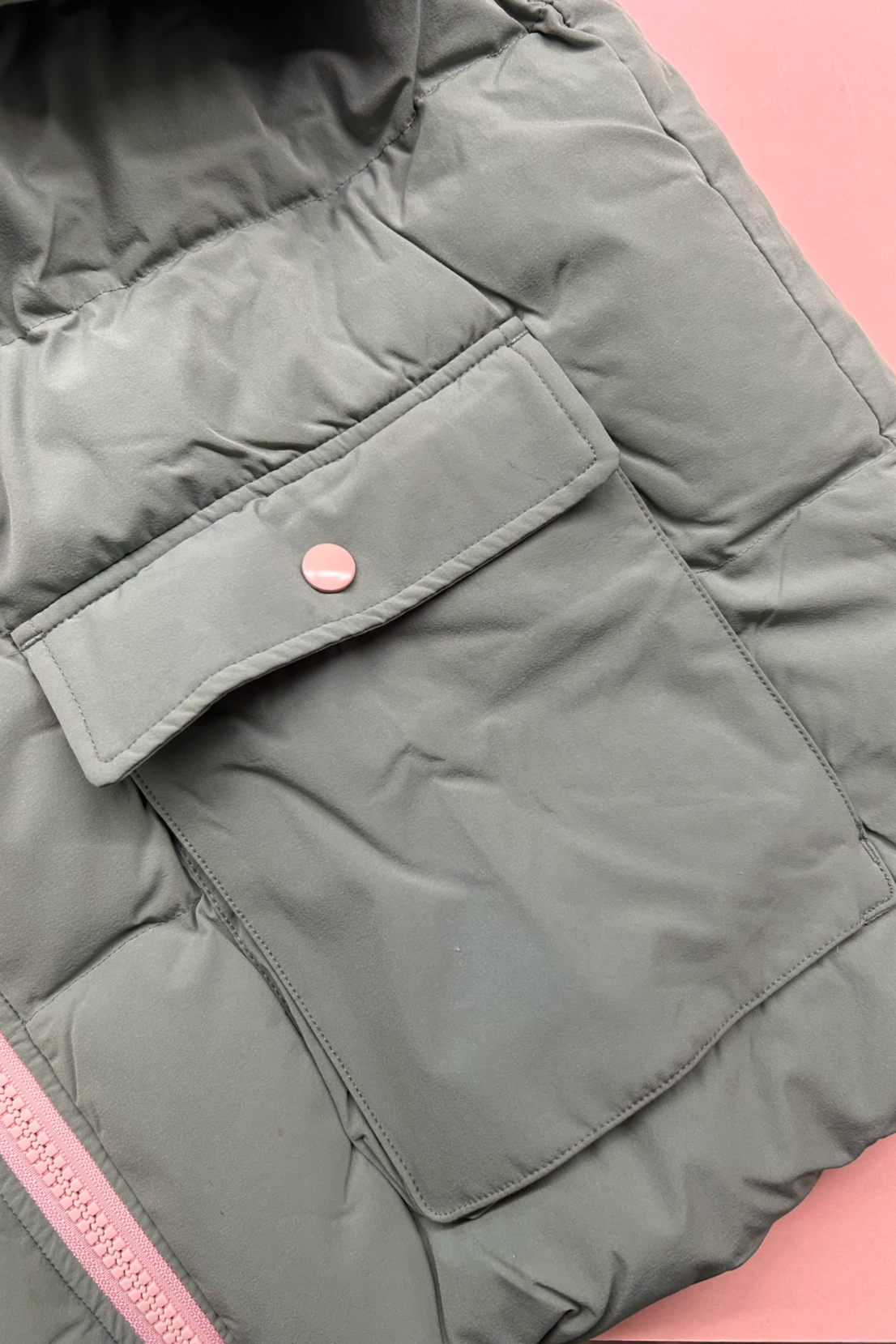 Faulty: Sage Puffer Coat - XL