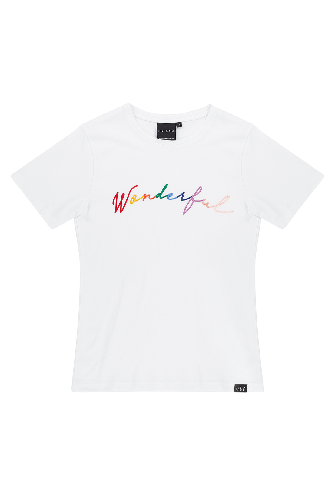 Faulty: Wonderful Embroidered Tee - Large