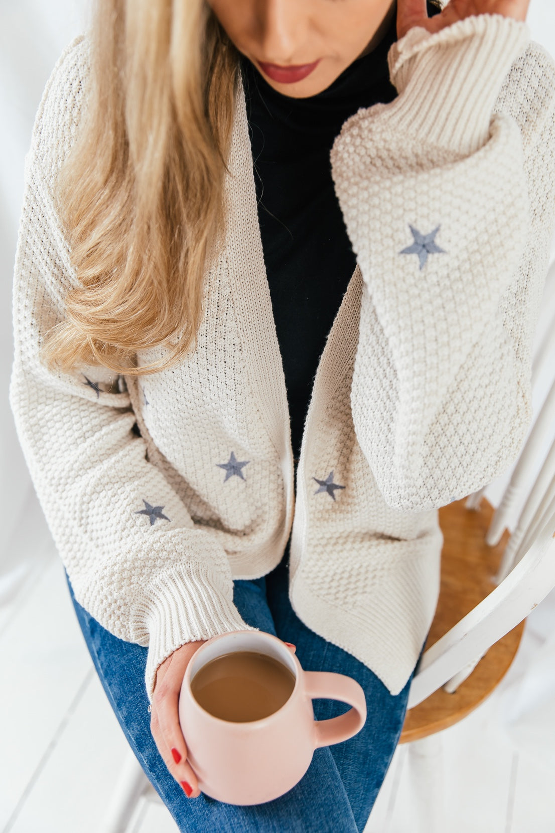 O&F Love Cardigan - Cream