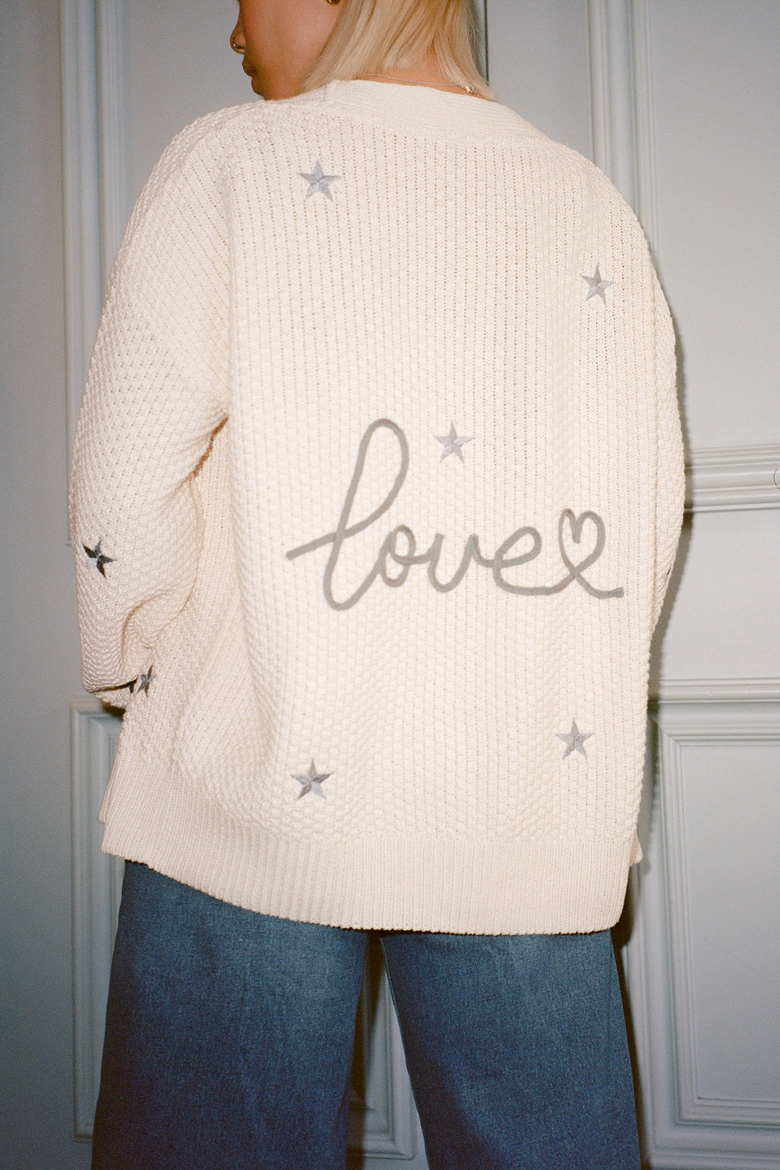 O&F Love Cardigan - Cream