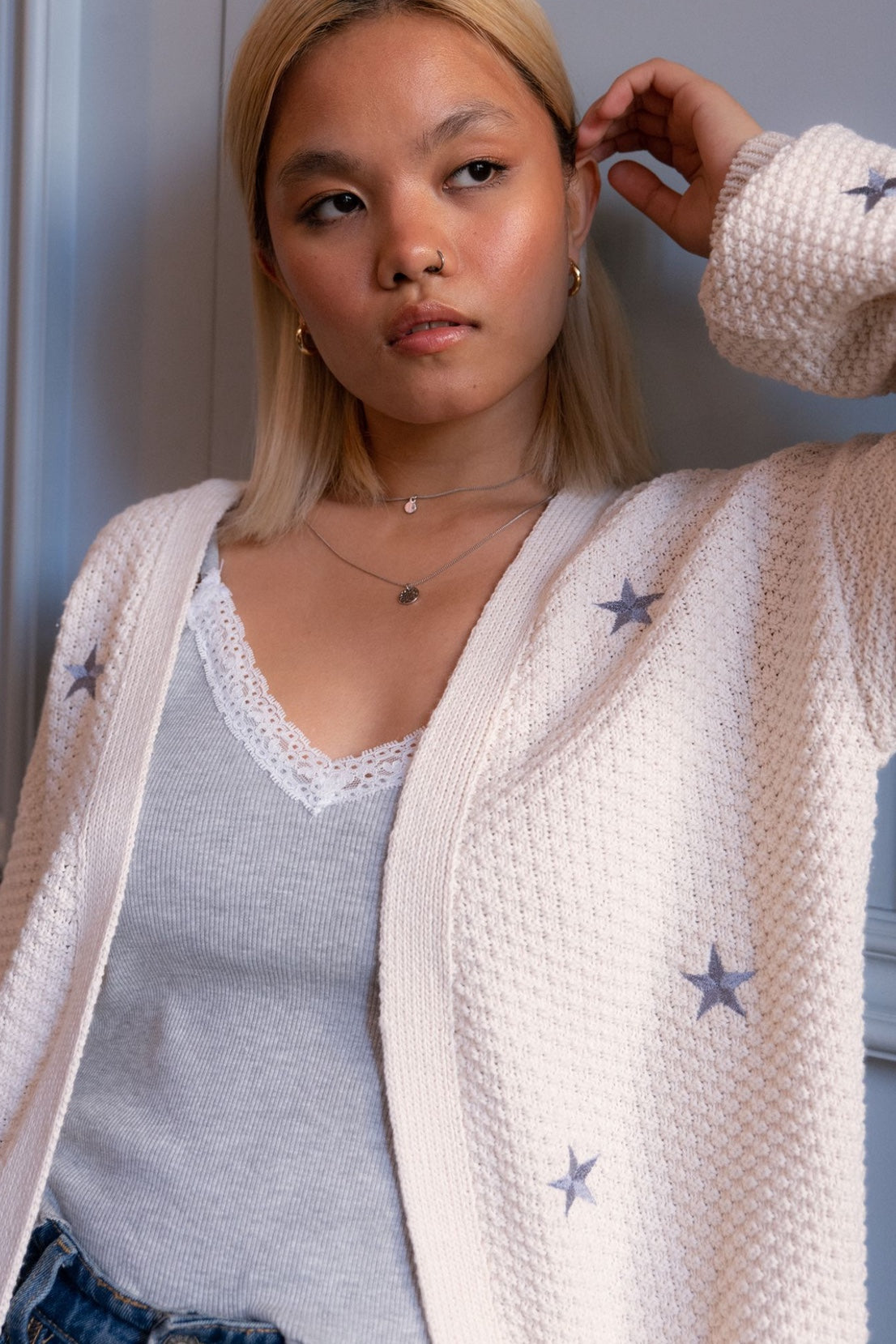 O&F Love Cardigan - Cream