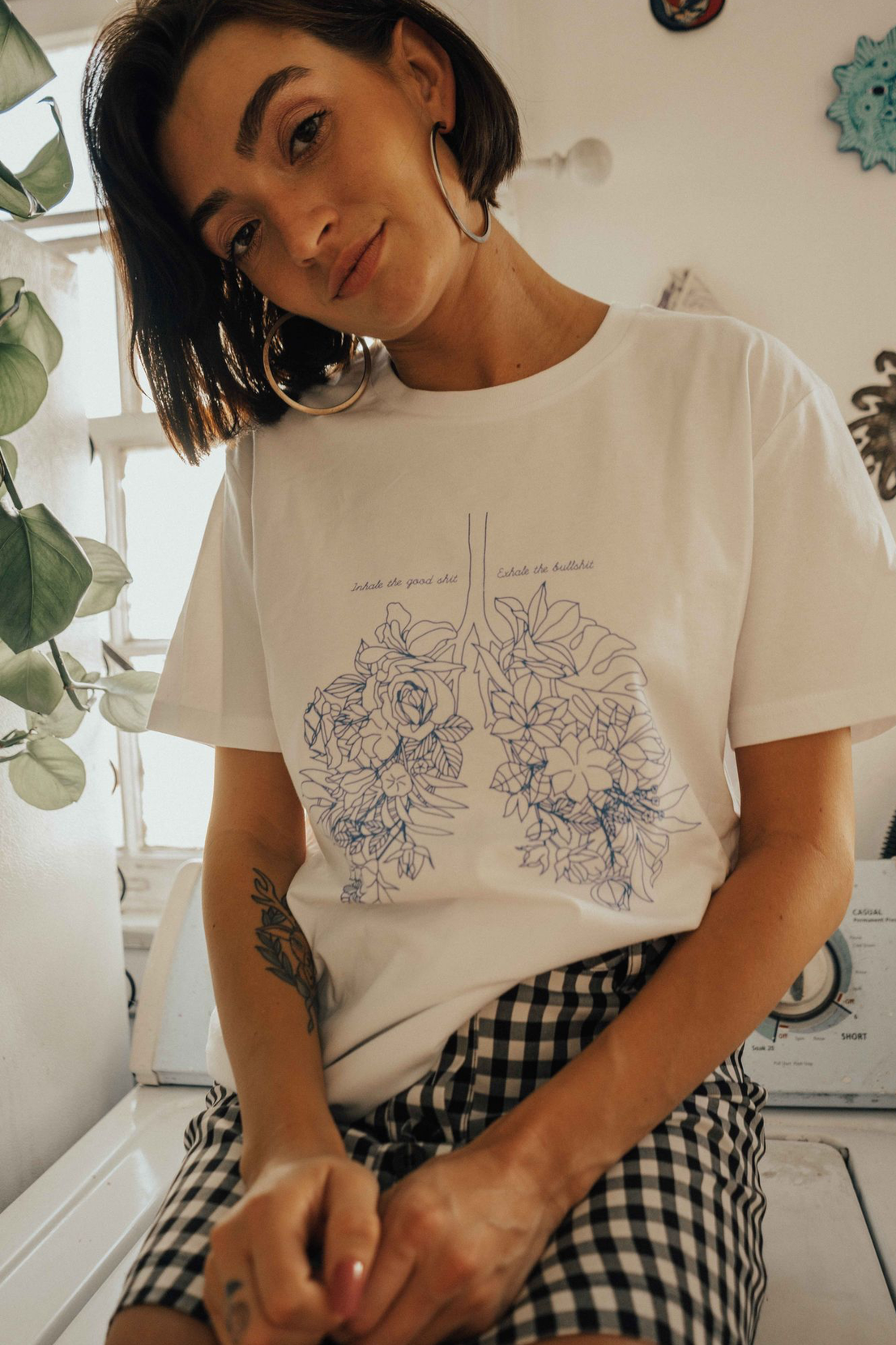 O&F Inhale Exhale Tee