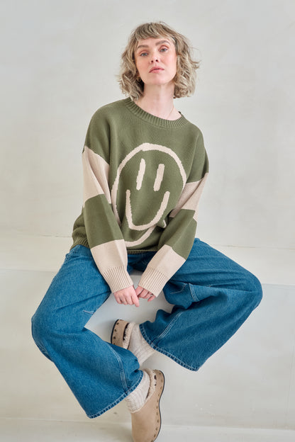 O&F Smiley Jumper