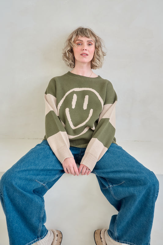 O&F Smiley Jumper