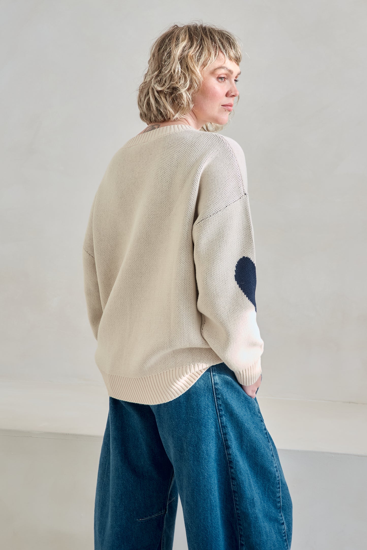 O&F Love Love Love Jumper