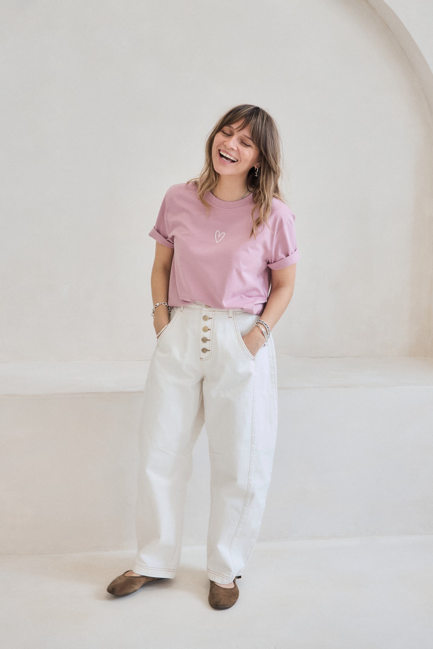 O&F Be Tee - Lilac