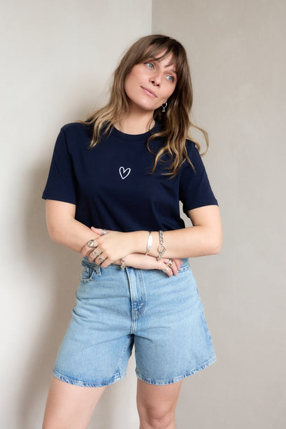 O&F Be Tee - Navy