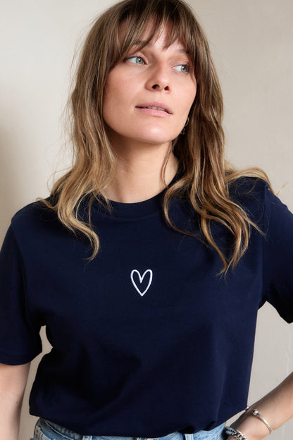 O&F Be Tee - Navy