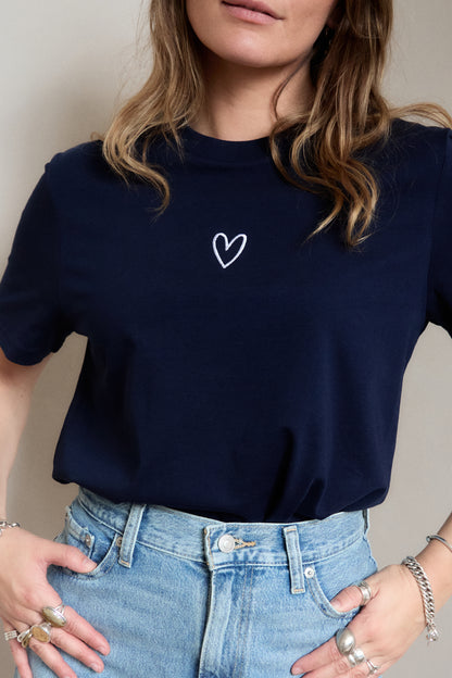 O&F Be Tee - Navy