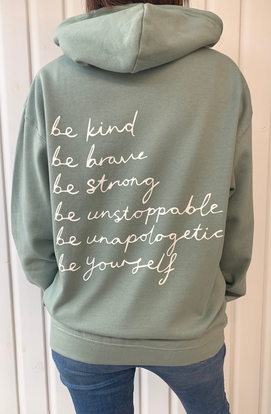 Faulty: BE Hoodie - Sage - 2XL