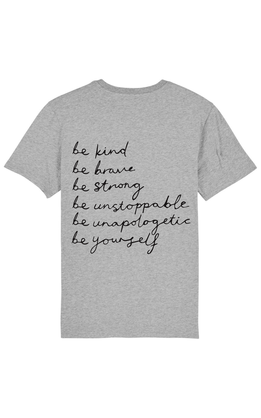 Sample: Be Tee- Grey - Small