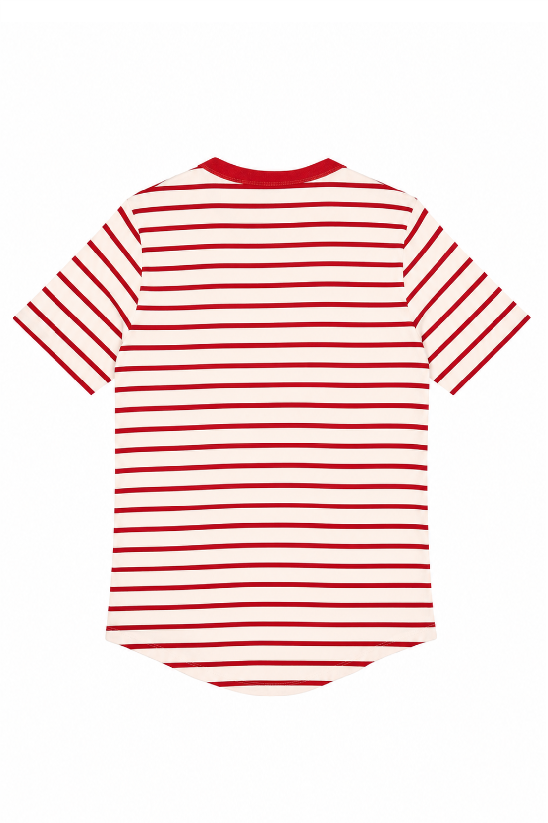 Sample Red Stripe Short Sleeve Breton Tee - Small