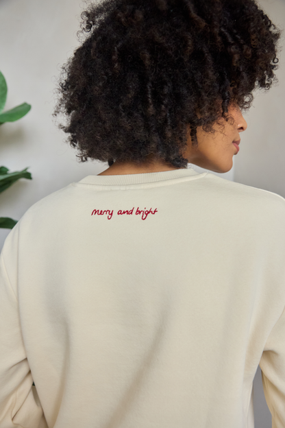 O&F Christmas Bicycle Sweatshirt