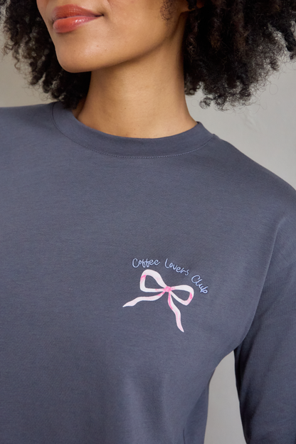 O&F Coffee Lovers Club Longsleeve Tee