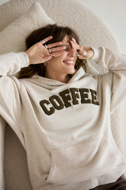 O&F Coffee Hoodie