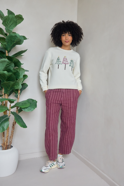 O&F Festive Tree Sweatshirt