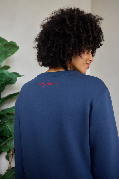 O&F Festive Wreath Sweatshirt