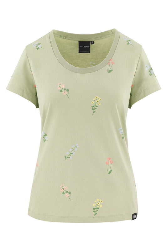 Sample: Floral Print Tee