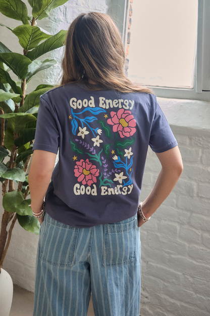 O&F Good Energy Tee - Navy