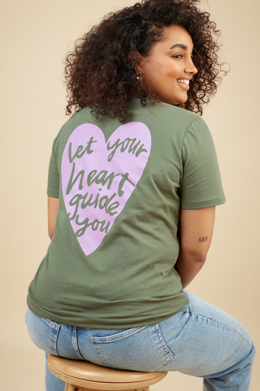 O&F Let Your Heart Guide You Tee