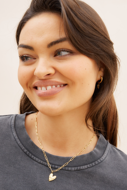 O&F Heart Pendant Necklace