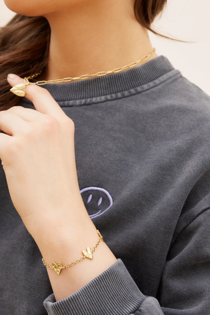 O&F Heart Pendant Necklace