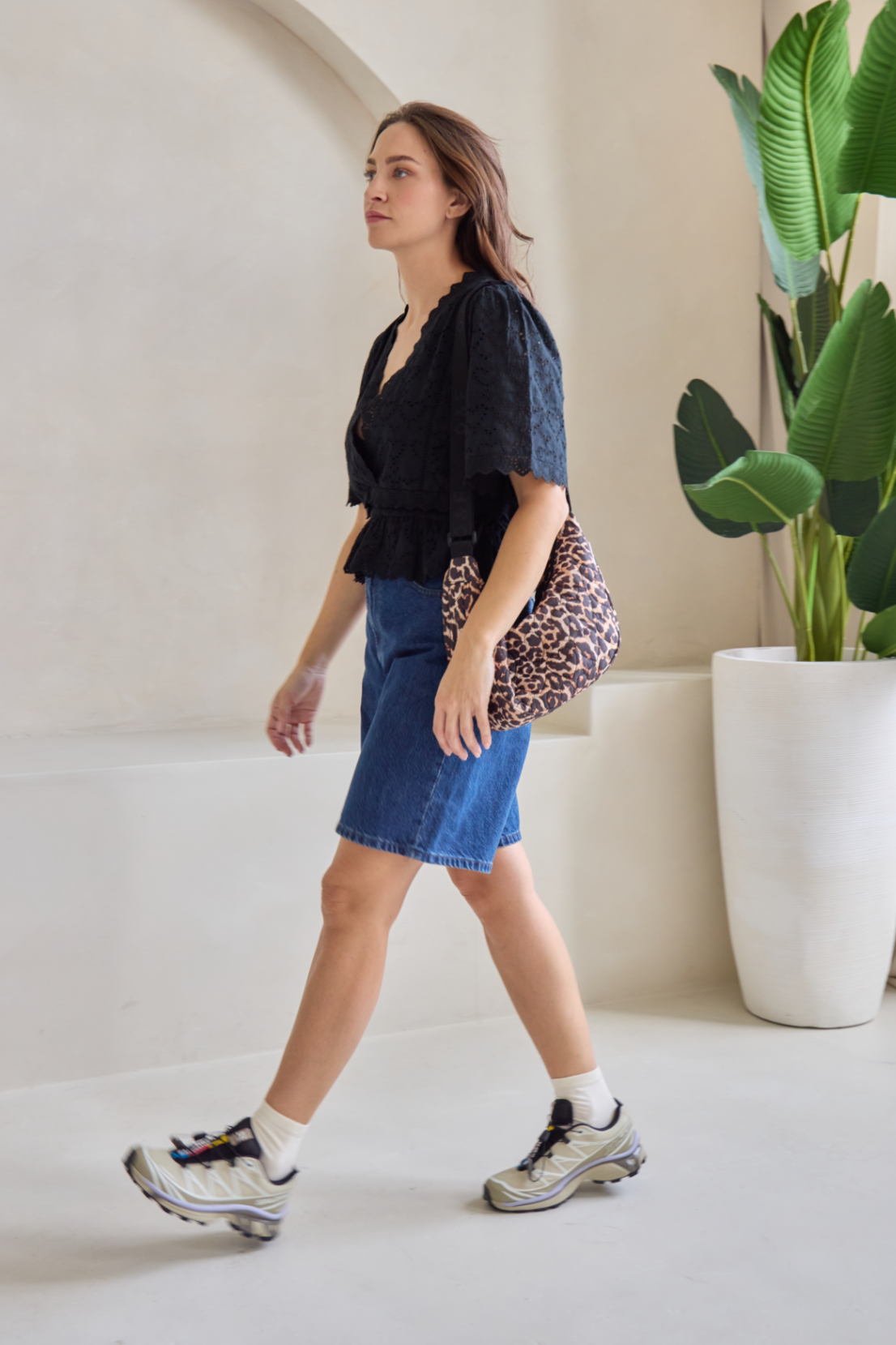 O&F Margo Broderie Anglaise Heart Blouse